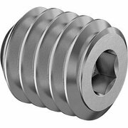 BSC PREFERRED 18-8 Stainless Steel Cup-Point Set Screw 2-64 Thread 3/32 Long, 10PK 92311A316